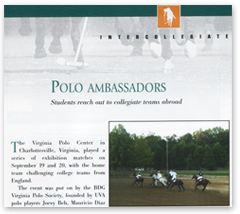 Intercollegiates - Polo Ambassador