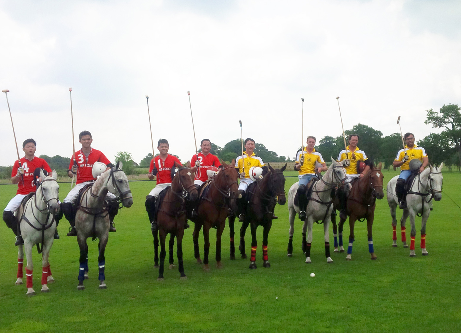 BP Polo vs Tang Polo Beijing in a Friendly Match Held in England