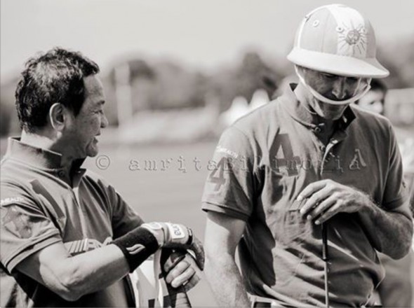 Dato Beh and Aldofo Cambiaso - England at Laureus Charity Polo