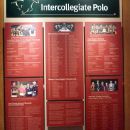 The Intercollegiate display at the Polo Hall of Fame 2009